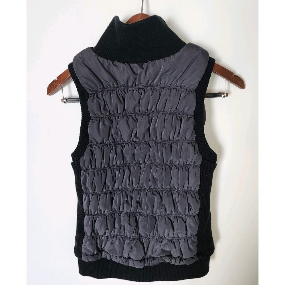 Calvin Klein Performance Quilted MP 3 Pocket Puffer Vest Womens M Zip Front Y2K - Picture 6 of 9